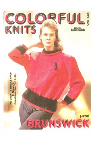 Colorful Knits Volume 860 By Brunswick Knitting Craft