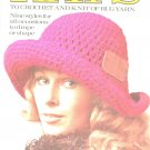 Hats To Crochet And Knit Of Rug Yarn Columbia Minerva Leaflet 2542