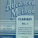 Vintage Rubank Advanced Method Clarinet Vol. 1 Library No. 91