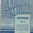 Vintage Rubank Advanced Method Saxophone  Vol. 1 Library No. 93
