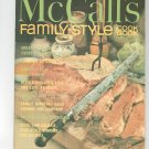 Vintage McCall's Family Style Cookbook M8 1972 Edition McCalls Mc Calls