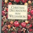 Christmas Decorations From Williamsburg 0879350857 Susan Hight Rountree