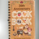 Regional 30th Anniversary Cookbook  New York Cornwall Hospital Auxiliary 1988