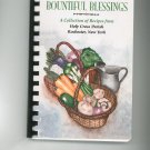 Regional Bountiful Blessings Cookbook Holy Cross Parish New York