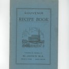 Souvenir Recipe Book Cookbook Sr. John's W.A. Peggy's Cove Nova Scotia Regional