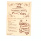 Vintage Wilton Complete Instructions For Van Cakes Baking & Decorating 1978