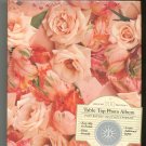 Table Top Photo Album Floral Roses Never Opened
