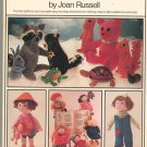 Vintage Woman's Day Book Of Soft Toys & Dolls By Joan Russell 0671220853