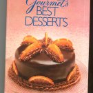 Gourmet's Best Desserts Cookbook 0394564227 Hard Cover