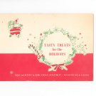 Tasty Treats For The Holidays Cookbook by Rochester Gas & Electric Company Vintage Regional New York