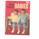 Vintage Coats & Clark's Book No. 146 Knit and Crochet for Babies