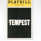 Playbill The Tempest At The Broadhurst Theatre Souvenir Volume 95 Number 11