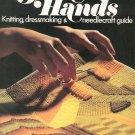 Golden Hands Part 4 Knitting Dressmaking Needlecraft Guide Vintage