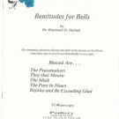 Beatitudes For Bells Handbells Music Dr. Raymond H. Herbek