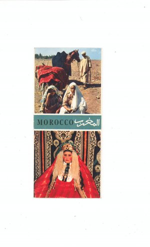 Vintage Morocco Land Of Contrasts Travel Brochure / Guide