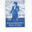 Vintage Williamstown Board of Trade Massachusetts  Travel Brochure / Guide