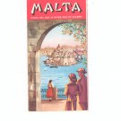 Vintage MALTA   Travel Brochure / Guide