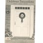 Vintage Christmas Decorations Bulletin 379 By Cornell Extension 1939