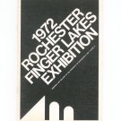 1972 Rochester Finger Lakes Exhibition Program By Memorial Art Gallery