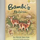 Vintage Bambi's Children & Old Rosie Horse Nobody Understood Dandelion Library Hard Cover