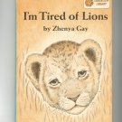 Vintage I'M Tired Of Lions & Flip Dandelion Library Hard Cover