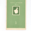 Vintage Royal Doulton Figures Collector's Book Number One