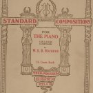 Vintage Second Grade Standard Compositions For The Piano W. S. B. Mathews Theo Presser