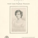 Vintage Pas des Amphores Op. 37 Chaminade Sheet Music Progressive Series Compositions No. 614