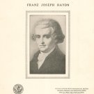 Vintage Adagio In E Major Haydn Sheet Music Progressive Series Compositions No. 521