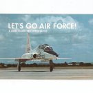 Vintage Let's Go Air Force Guide / Brochure 1971