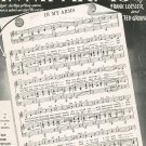Vintage In My Arms Sheet Music Saunders Publications