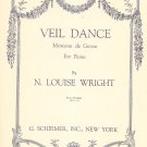 Vintage Veil Dance Sheet Music G. Schirmer Inc.