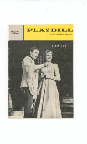 Playbill Camelot Majestic Theatre Souvenir Program 1961 Vintage