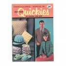 Vintage Coats & Clark's Book No. 161 Rug Yarn Quickies Knit & Crochet First Edition