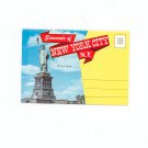 Souvenir Of New York City N.Y. Postcard Fold Out Pictures