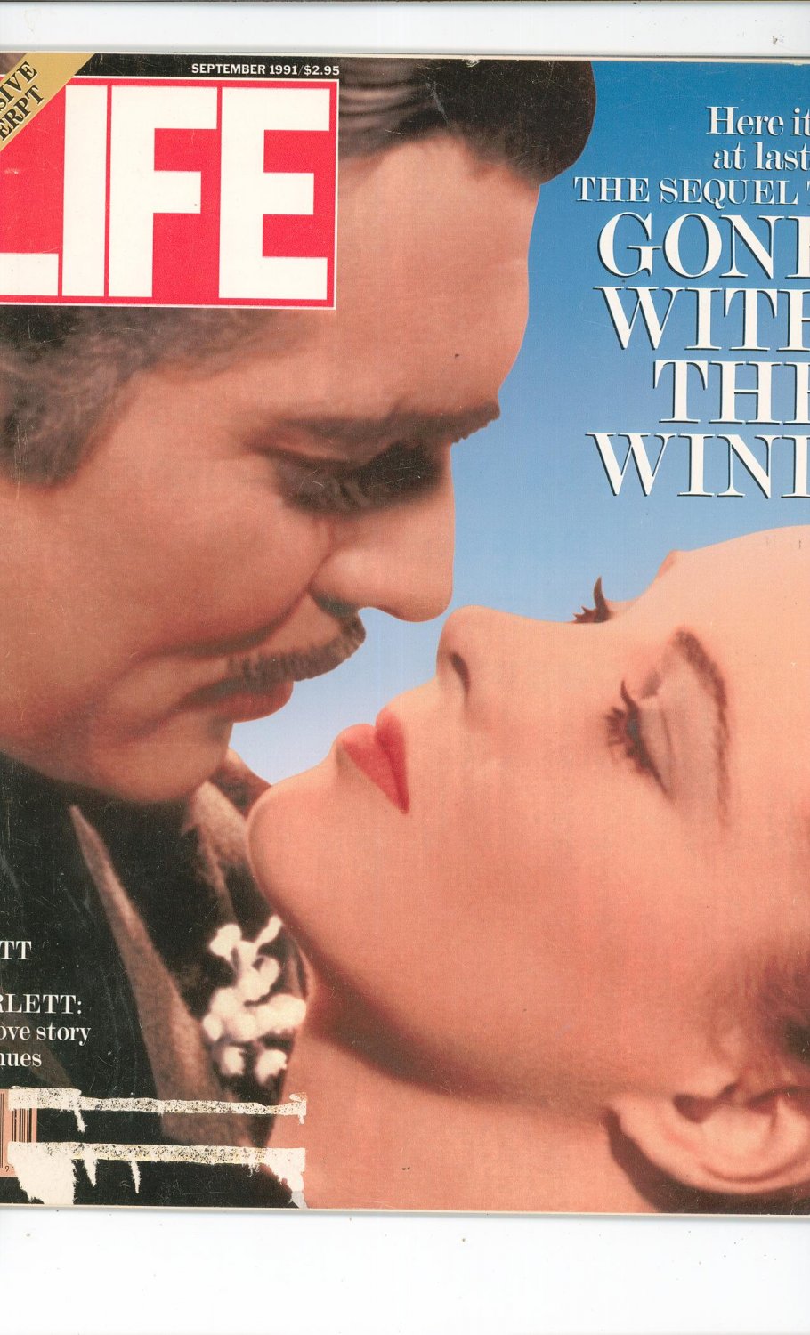 Life Magazine September 1991 Sequel To Gone With The Wind Back Issue Life Magazine September 1991 Sequel To Gone With The Wind Back Issue