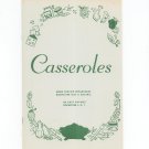 Regional Casseroles Cookbook Rochester Gas & Electric New York