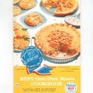 Pillsbury's Best One Dish Meals Cookbook Vintage