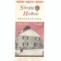 Sleepy Hollow Restorations Tarrytown New York Brochure Lot Of 2