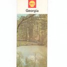 Vintage Shell Georgia Map
