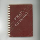 Regional What's Cooking Cookbook Methodist Church Rochester New york 1952
