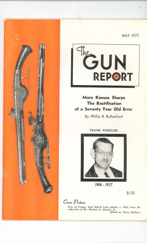 The Gun Report May 1977 More Kansas Sharps The Rectification By Phill Rutherford