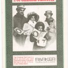 1988 Christmas Carol Book Local Advertising Parker Publications Plus New York