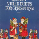 Easiest Violin Duets For Christmas Book Two Music Book By Betty N. Barlow 1979