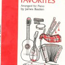 Bastien Piano Library Folk Tune Favorites Music Book WP46 0849750695