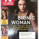 TV Guide Back Issue October 8-14 2007 Bionic Woman CSI Prision Break