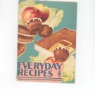 Vintage Everyday Recipes Cookbook By Wesson Oil 1930 Wesson Electric Beater