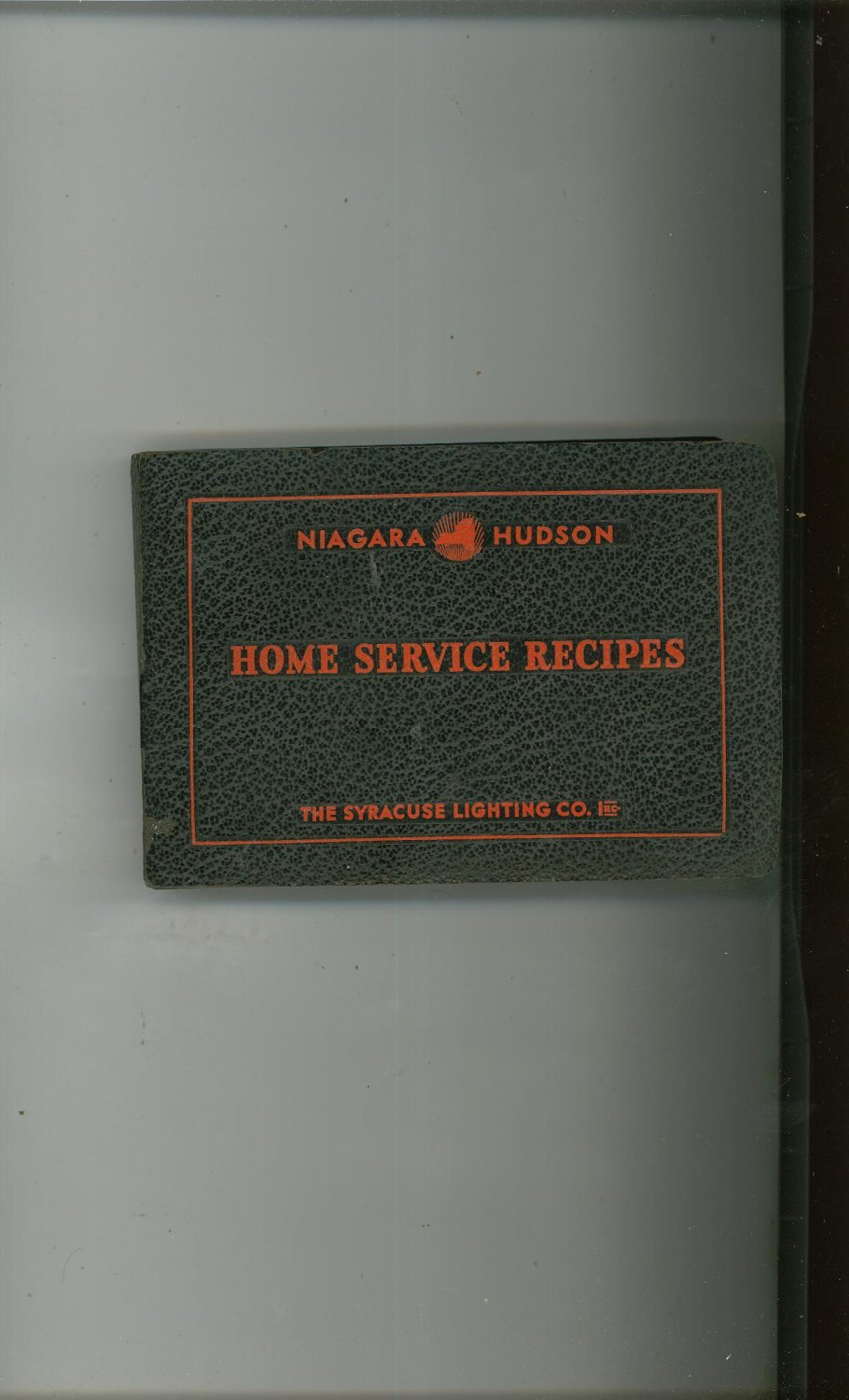Vintage Niagara Hudson Home Service Recipes Cookbook Syracuse Lighting