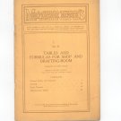 Machinery's Reference Series Number 35 Tables & Formulas For Shop & Drafting Room Vintage