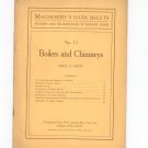 Machinery's Data Sheets Number 13 Boilers And Chimneys Vintage